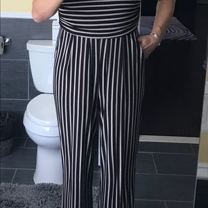 Great pinstripe romper